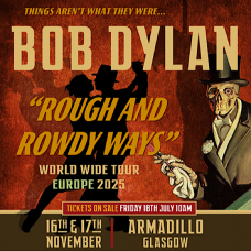 BOB DYLAN, SEC ARMADILLO GLASGOW, MONDAY 17TH NOVEMBER 2025